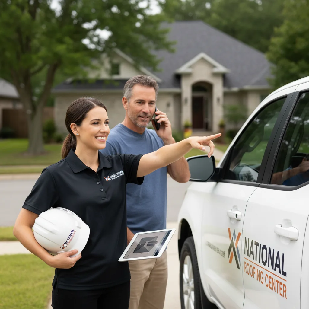 National Roofing Center customer support in New Athens