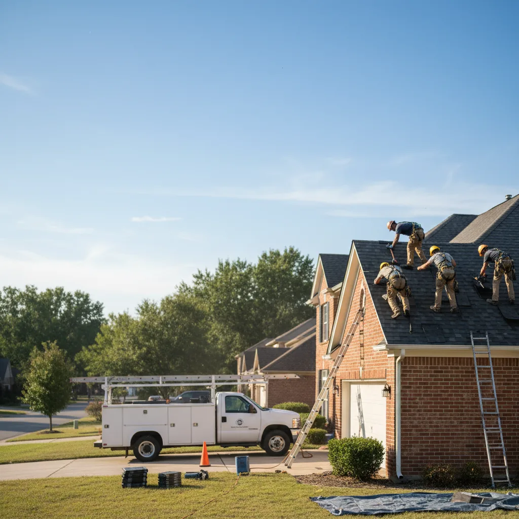Roof Repair in New Athens